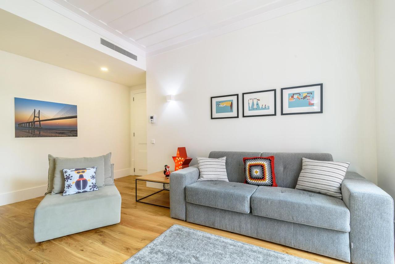 Modern Flat In Downtown Lisbon By Lovelystay Eksteriør billede