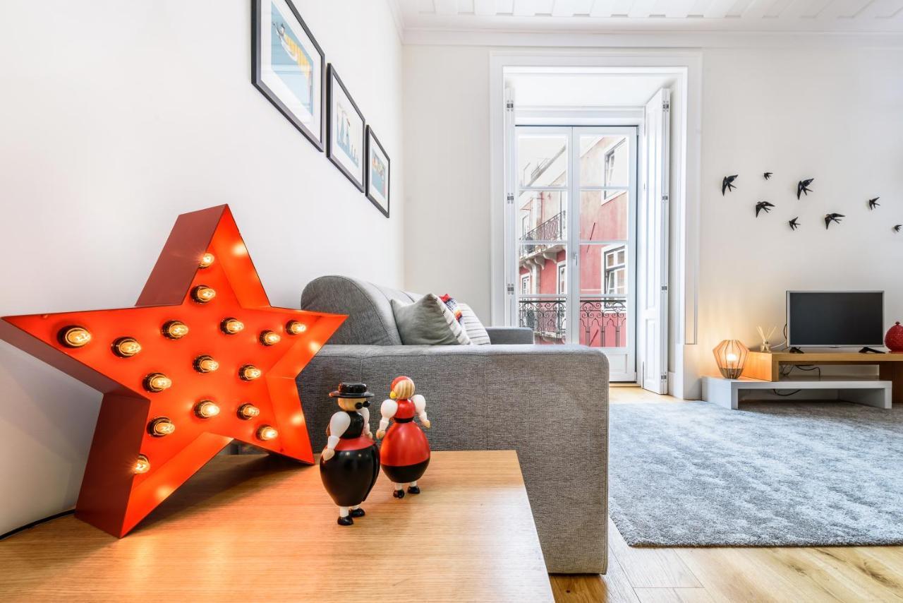 Modern Flat In Downtown Lisbon By Lovelystay Eksteriør billede
