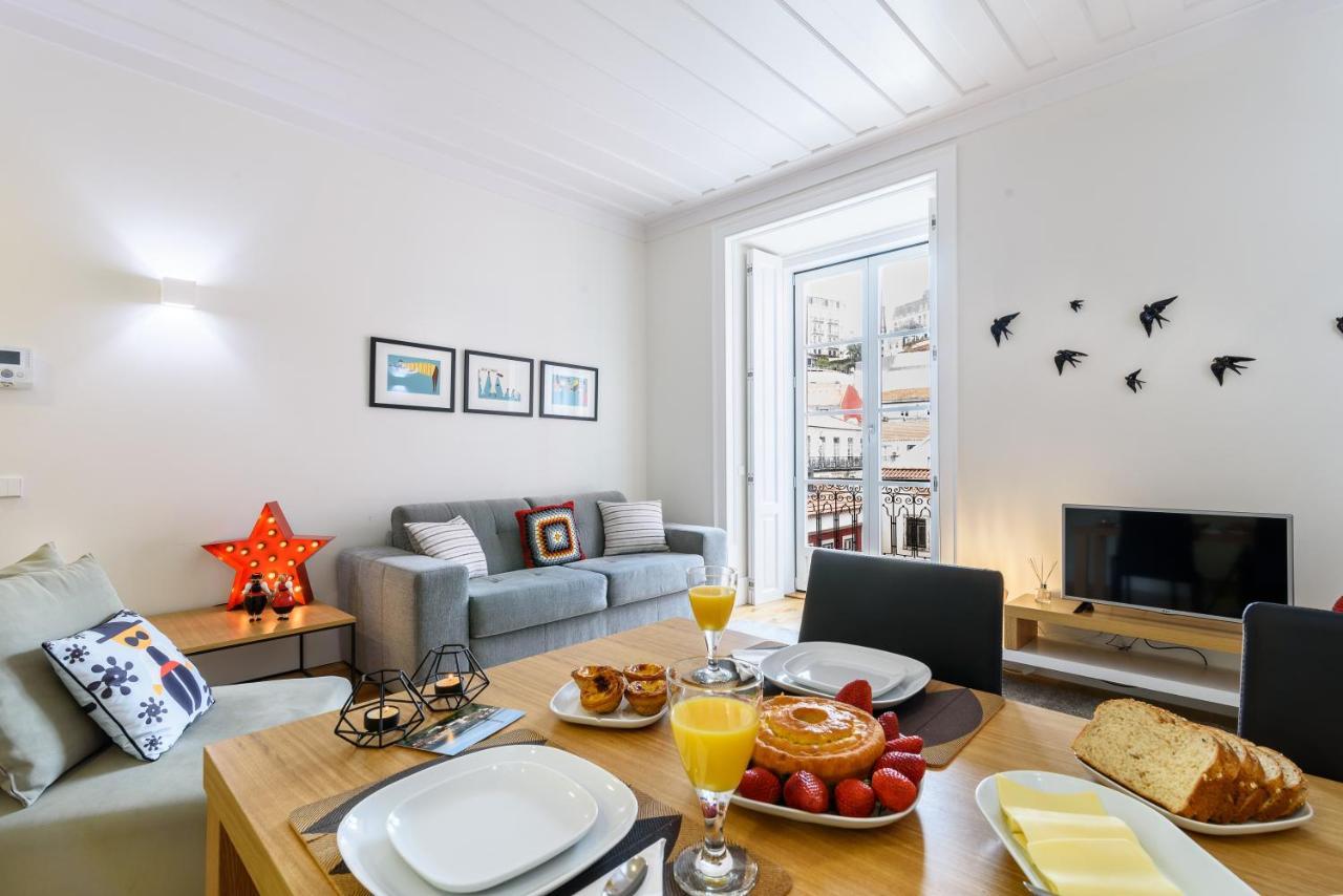 Modern Flat In Downtown Lisbon By Lovelystay Eksteriør billede